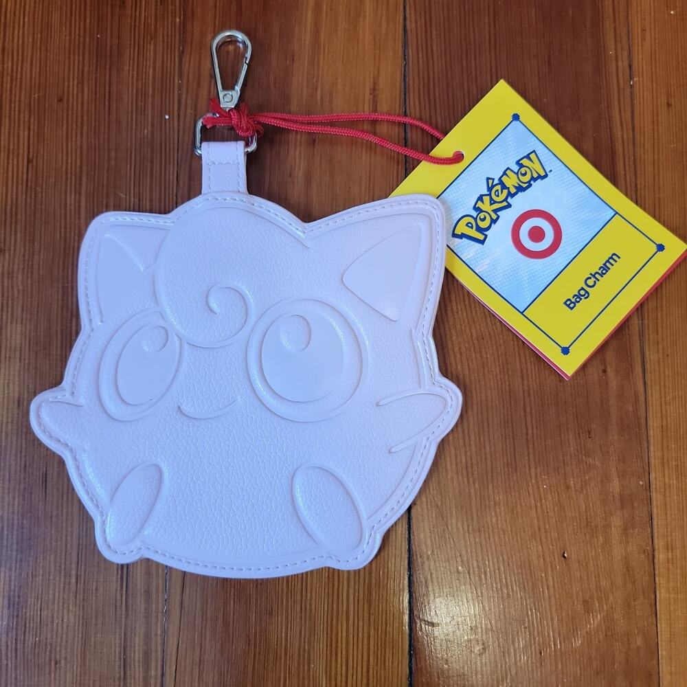Pokemon x Target Bag Charm Jiggly Puff NEW